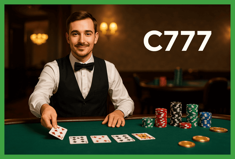 O C777 Live Casino lança promoções regularmente